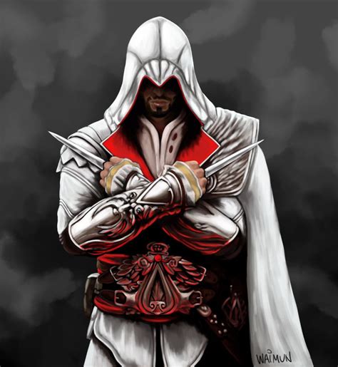 Ezio Auditore Da Firenze Brotherhood By Shockythegreat Assassian Creed
