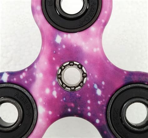 Galaxy Hand Spinner Fidget Edc Camo Camouflage Non 3d Purple Pink Girl