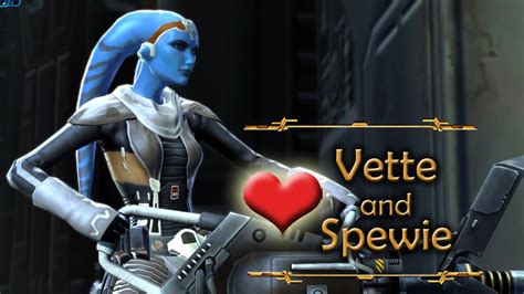 Another thing to note is that once you start knights of the fallen empire, you can't go back and play through the base game story, rise of the hutt cartel or the shadow of revan expansions with. Knights of the Fallen Empire - Chapter 13 - Vette and Spewie (A Heart touching Love story) - YouTube