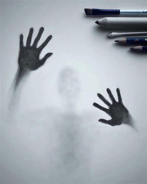 Easy People Drawings Creepy Drawings Dark Art Drawings Realistic