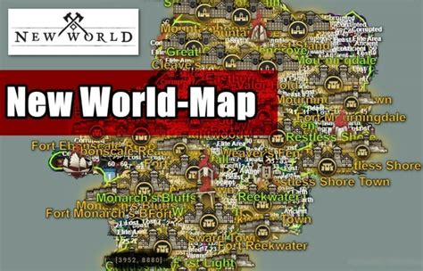New World All Resource And Interactive Maps 2022 Game Time
