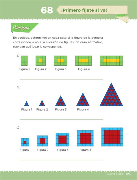 Pagina 124 De Matematicas Cuarto Grado Estudiar