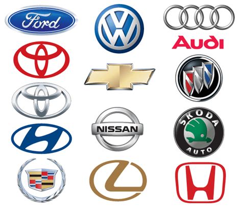 9 Car Brand Icons Images Car Companies Logos American Car Logos And