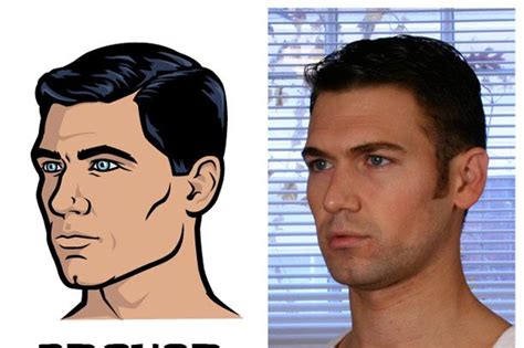 See The Real Models For The Archer Characters Slideshow Vulture