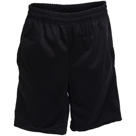 Young Mens Black Basketball Shorts Let Go And Have Fun
