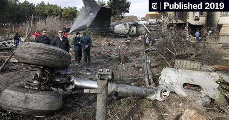 Cargo Plane Crashes In Iran Killing At Least 15 The New York Times