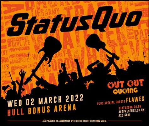 Status Quo Bonus Arena Hull