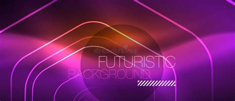Neon Glowing Wave Magic Energy And Light Motion Background Vector