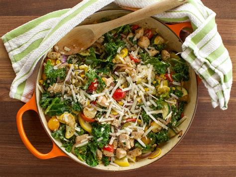 Maybe you would like to learn more about one of these? Pesto Chicken Skillet Supper Recipe | Ree Drummond | Food ...