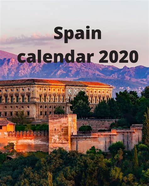 Spain Calendar 2020 Paperback