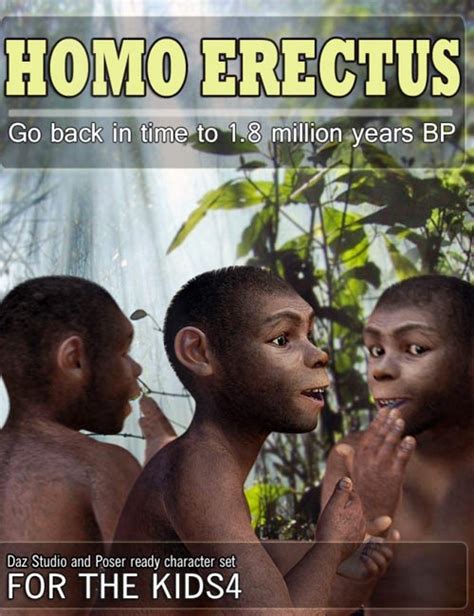 Homo Erectus V Update Daz D And Poses Stuffs Download Free Discussion About D Design