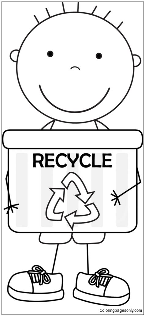Earth day coloring pages, history of the earth day movement and holiday, teaches ecology, conservation, recycling, clean environment, and coloring. Earth Day For Boys Coloring Pages - Nature & Seasons ...