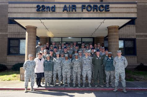 Twenty Second Air Force Leadership Teams Meet For Summit Air Force