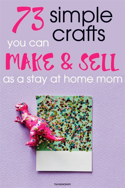 87 Crafts You Can Make And Sell As A Stay At Home Mom Twins Mommy