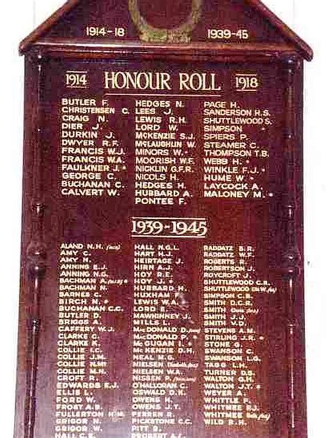 Queensland War Memorials Register
