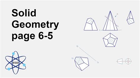 Solid Geometry Grade 11 Page 6 5 Youtube