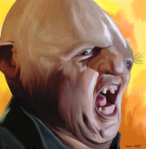 For those of you who don't know, sloth's deformity is the result of. Sloth from Goonies Painting by Brett Hardin