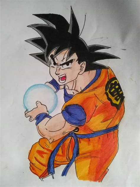 Goku Normal Drawing