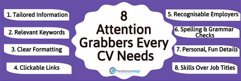8 Resume Attention Grabbers Every Freelance CV Should Have