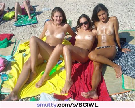 Outdoor Public Beach Ocean Topless Toplessbikini Toplessbeach Nudebeach Smallboobs