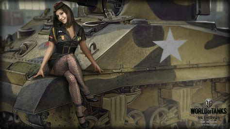 Milytary Pin Up 2 Girls And Tanks Other World Of Tanks Official Forum