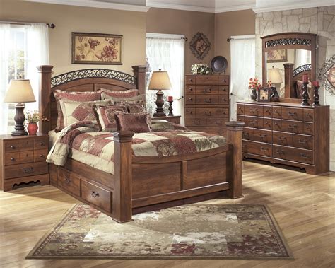Your bedroom is probably the most important room in your house. Timberline Bedroom Set 6pc by Ashley Furniture | Moore Furniture