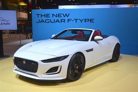 For 2020, jaguar has eliminated the manual transmission option from the spec sheet. 2020 Jaguar F-Type Convertible Live from Chicago Auto Show ...