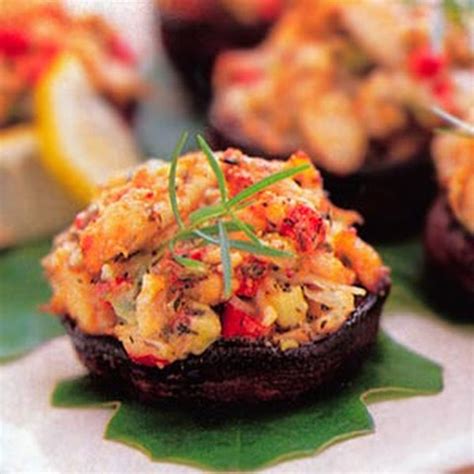 They are simple to make, but impressive enough to serve guests. Stuffed Portabella Mushrooms With Crabmeat Recipes | Yummly