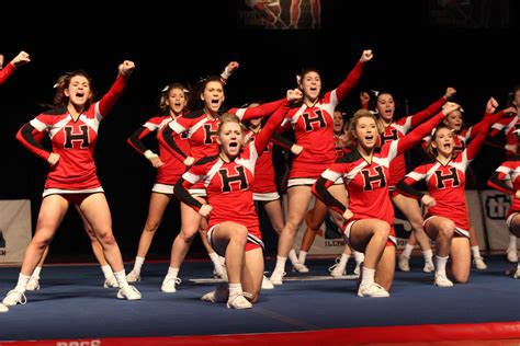 huntley varsity cheerleading team takes 14th at state the huntley voice online