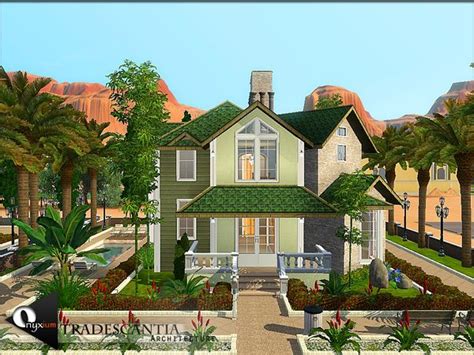 Tradescantia House By Onyxium Sims 3 Downloads Cc Caboodle Sims 3