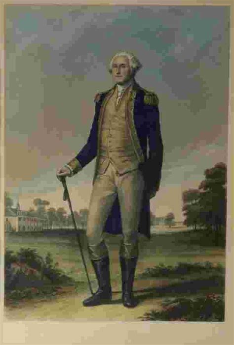 43 George Washington Portrait Standing Full Length In
