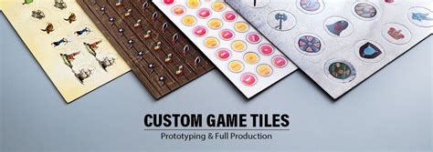 Custom Game Tiles Custom Board Games Custom Printed Tiles Board
