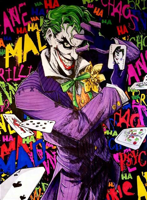 Ha Ha Ha Joker Comic Joker Kunst Joker Batman