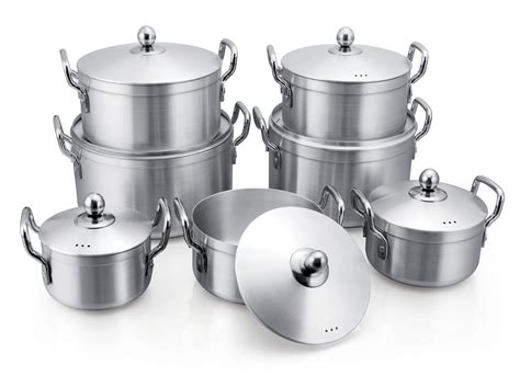 Chinese Hot Sales Aluminum 7pcs Cooking Pots And Pans Sets Buy