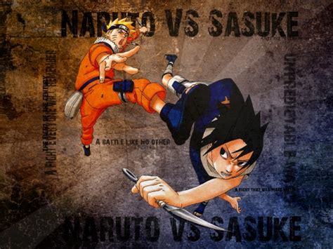 Naruto Vs Sasuke By Morbid Dollie