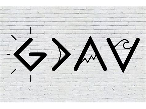 God Is Greater Than The Highs And Lows Vinyl Decal Sticker Etsy