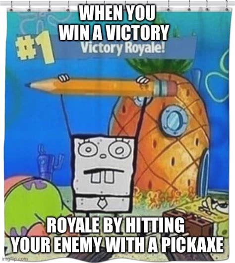 Fortnite X Spongebob Meme Imgflip