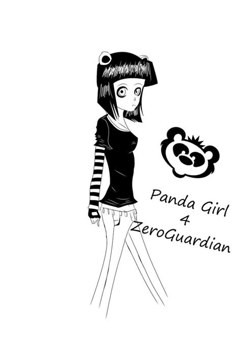 Panda Girl By Luisthereaper On Deviantart