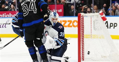 Ilya Samsonov Shines Auston Matthews Scores Winner As Maple Leafs Down