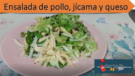 Arriba Imagen Receta De Pollo Con Jicama Abzlocal Mx