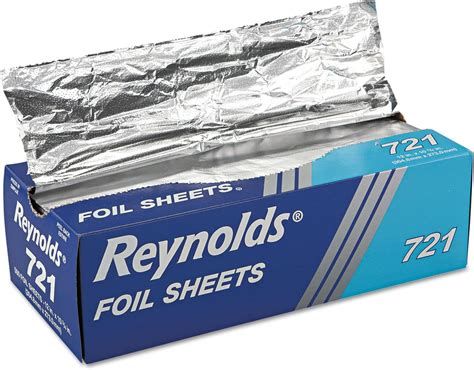 Reynolds Wrap Interfolded Aluminum Foil Sheets 12 X 10 34 Silver