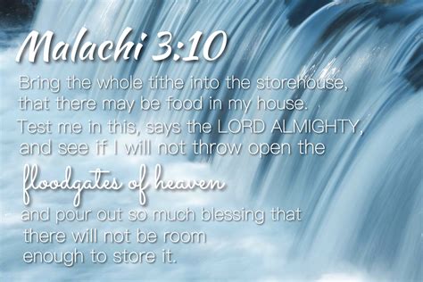 Malachi 310 Lord Almighty Bible Verses Psalms
