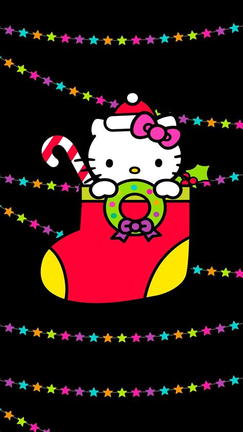Hello Kitty Christmas Wallpaper Enwallpaper
