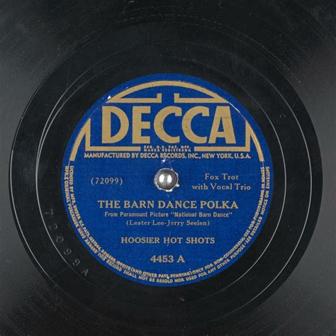 The Barn Dance Polka Hoosier Hot Shots Free Download Borrow And Streaming Internet Archive