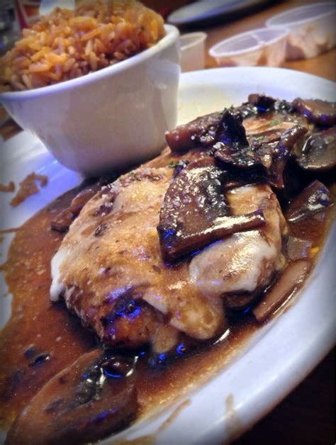 Everything about texas chicken® is big! Portobello Mushroom Chicken... - Yelp