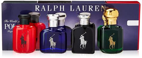 Ralph Lauren The World Of Polo Fragrance Coffret Black Bue Green