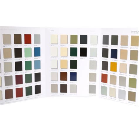 Tiger Drylac Powder Coating Color Chart