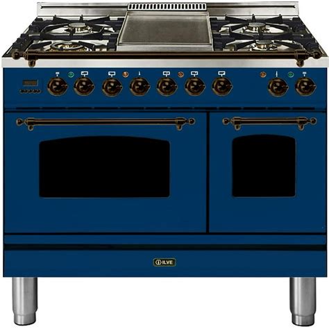Ilve Updn100fdmpbly Nostalgie Series 40 Inch Dual Fuel Convection