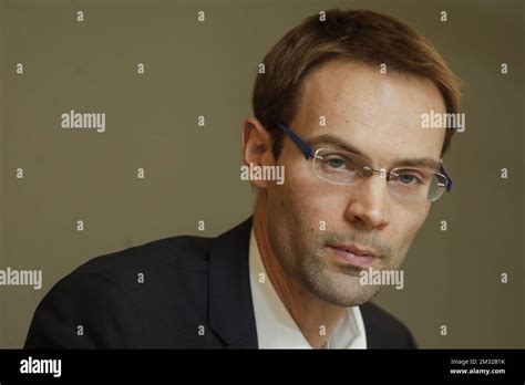 Telenet Cfo Erik Van Den Enden Pictured During A Press Conference On