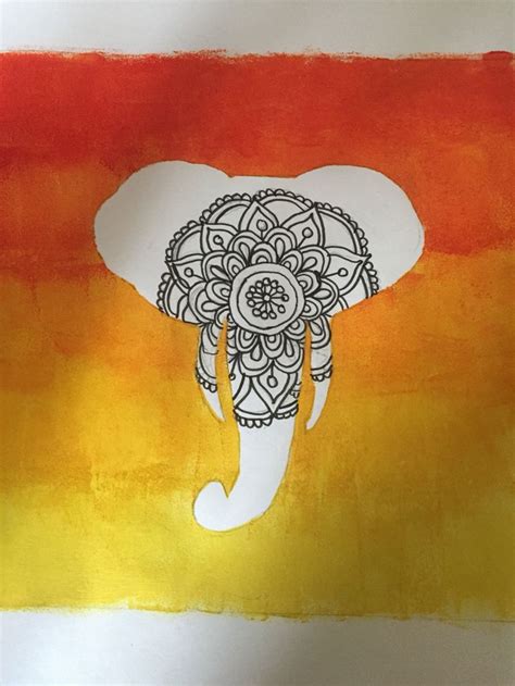 Mandala Elephant Mandala Elephant Mandala Art